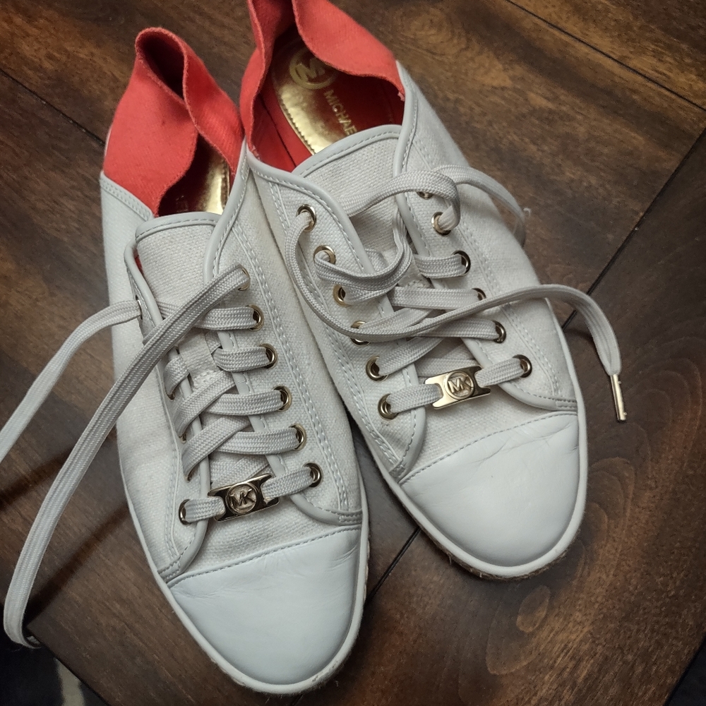 Michael Kors Women's Canvas Sneakers Size 10